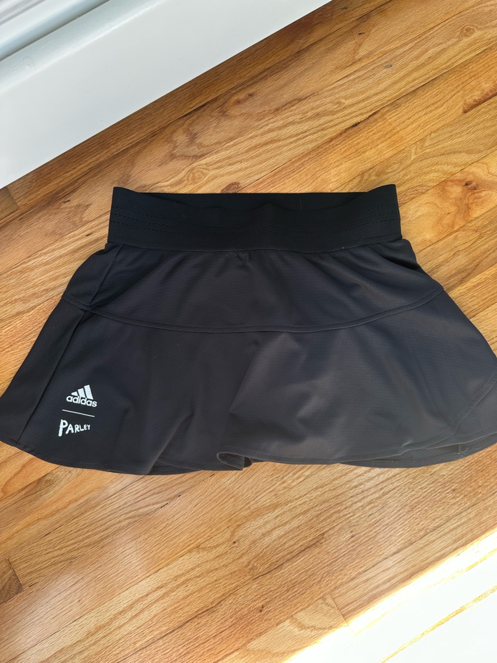 adidas Black Women's Tennis Skort with Built-In Shorts